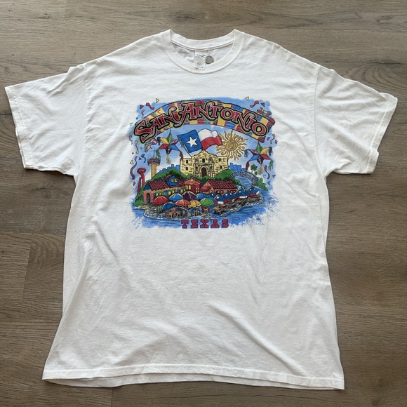 Fruit of the Loom Other - Vtg San Antonio Texas Shirt Mens Large 90s